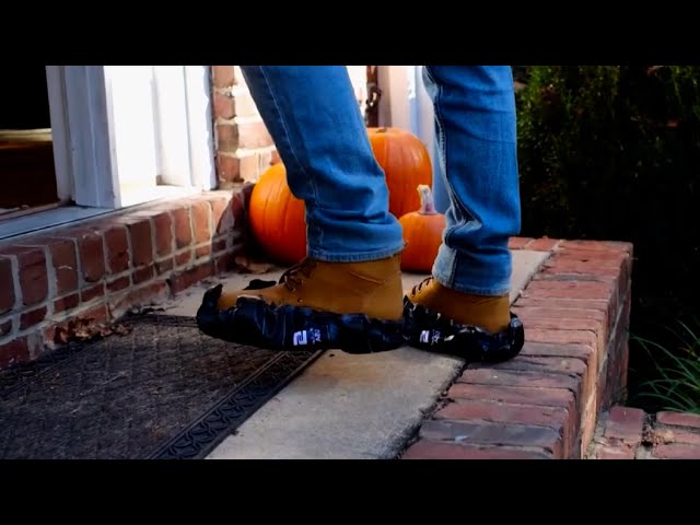 Hands-Free Reusable Shoe Cover | The Henry Ford's Innovation Nation