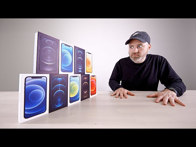 Unboxing EVERY iPhone 12 and iPhone 12 Pro