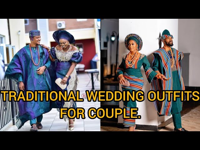 #African Fashion Special | Best Traditional Wedding Outfits For The Couples | African Wax Prints