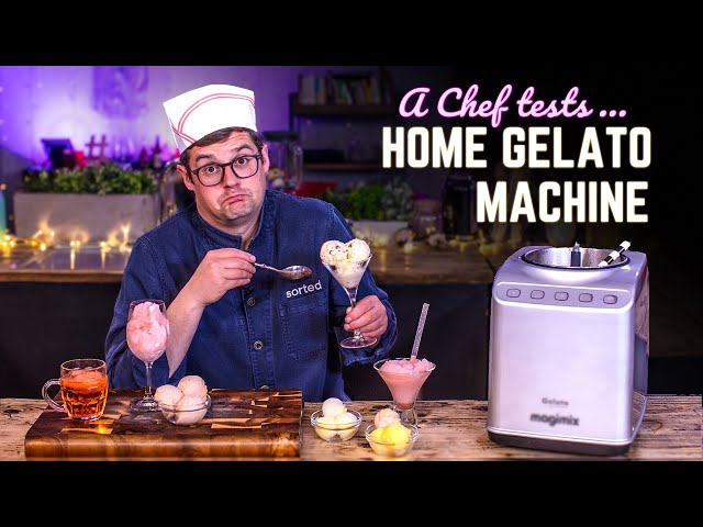 A Chef Tests a Home Gelato Machine | Sorted Food