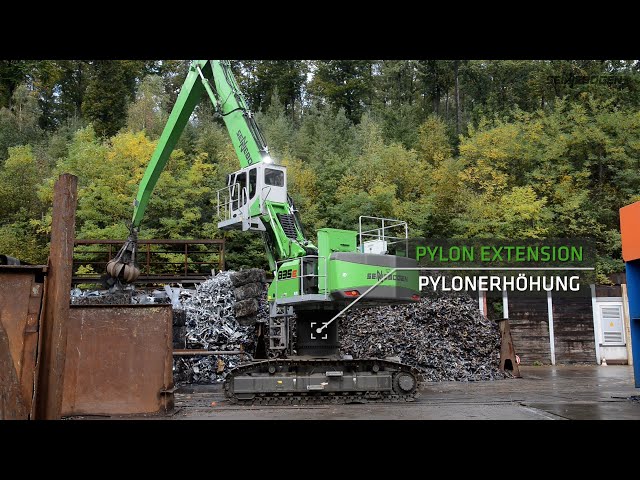 SENNEBOGEN 830 E and 835 E Electro - Scrap Handling in Germany