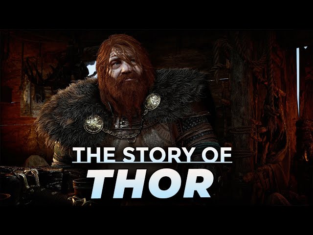 God of War Ragnarok - The Story of THOR the Destroyer All Thor Scenes + Dialogue