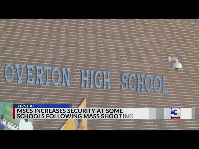 MSCS increases security at some schools following mass shooting