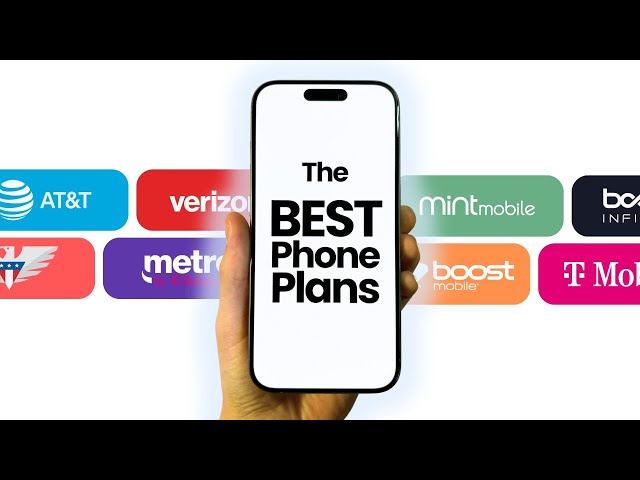 The BEST Cell Phone Plans for 2024!