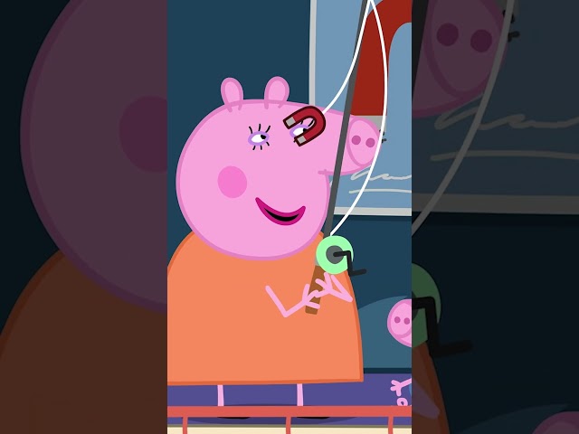 Full Magnetic Slime Episode Now Available! #peppapig #shorts