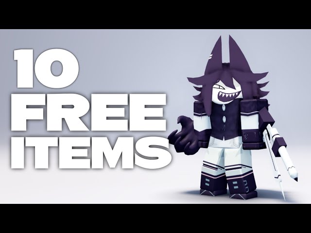 HURRY! GET 10 FREE ROBLOX ITEMS!😍 (2024)