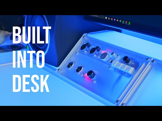 Adding Knobs and Buttons to my Desk - Control Panel