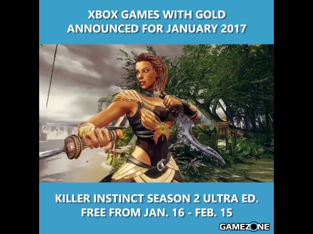 Xbox Games with Gold for January 2017