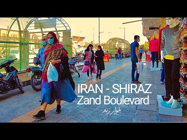shiraz Iran 2021 - Karim Khan Zand Boulevard | شیراز 1400 | بلوار کریم‌خان زند