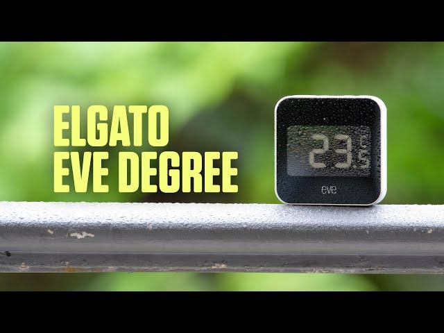 Elgato Eve Degree im Test – Temperatur, Luftfeuchtigkeit und Luftdruck mit Homekit