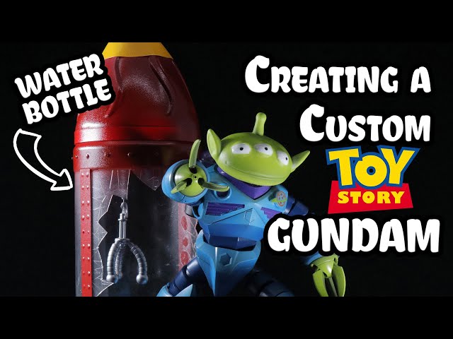 Creating a Custom Toy Story Alien Gundam // Custom Gunpla