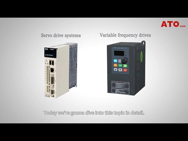 Drive System: Servo Drive VS. Variable Frequency Drive