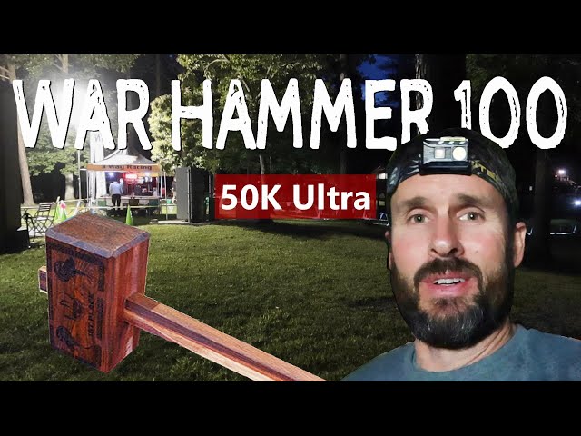 I Ran my Very First Ultra Race! \\ War Hammer 100