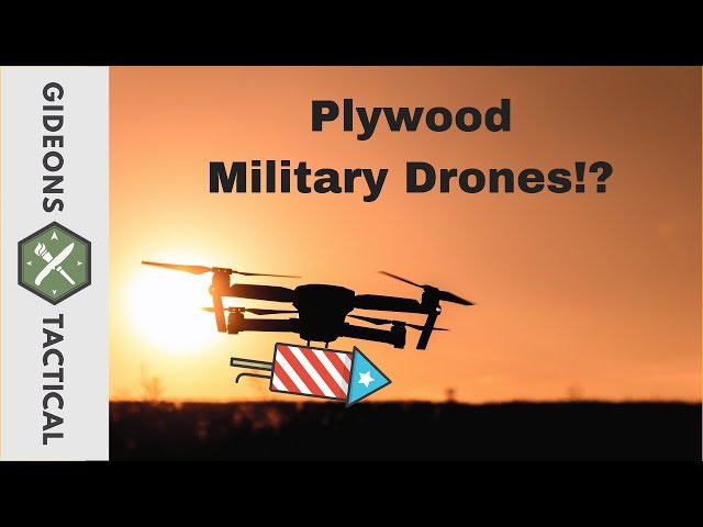 Plywood Military Drones & 20% Off Sales! Gideonstactical Show #30