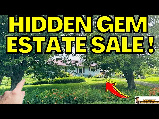 COUNTRY ESTATE SALE HIDDEN IN THE HILLS!