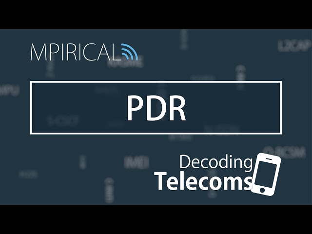 PDR - Decoding Telecoms