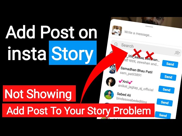 How to Fix 'Add post to story' Missing on Instagram After New Update | add post on insta story Hindi