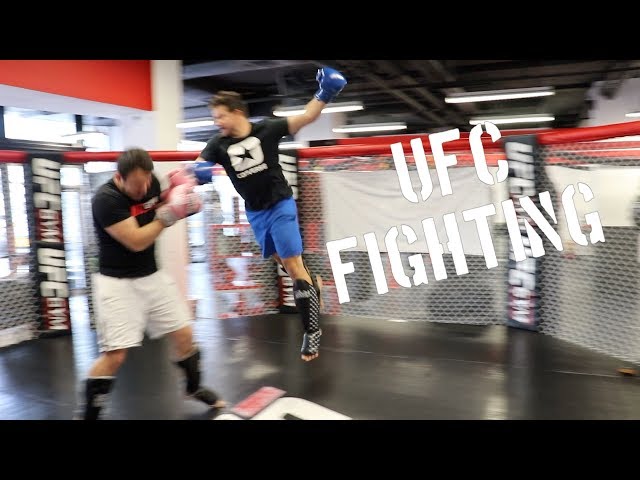 I started training at a UFC gym!