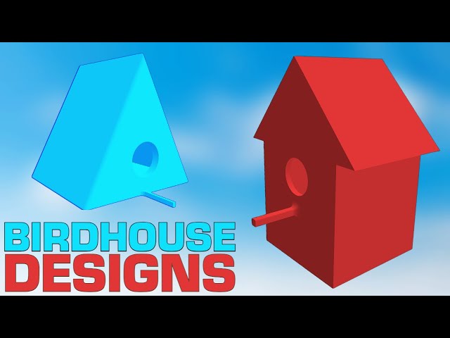 Birdhouses | Design for Mass Production 3D Printing