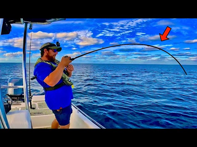 Fishing SOLO Offshore in 100' to 300' DEEP and Caught THIS... [Epic Results]
