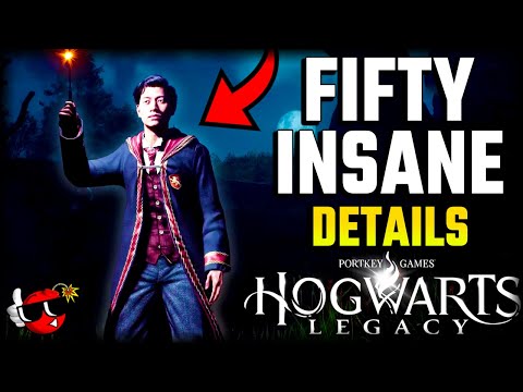 50 INSANE Details and Easter Eggs - Hogwarts Legacy Gameplay Reveal