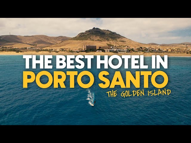 The BEST place to stay in PORTO SANTO! (The Golden Island of Portugal)
