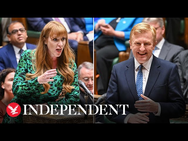 Watch again: Oliver Dowden faces Angela Rayner at PMQs as NHS celebrates 75th birthday