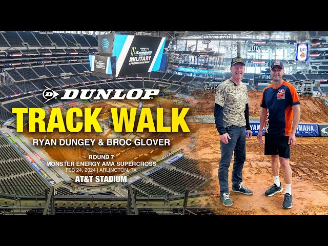 Dunlop Track Walk With Broc Glover - Arlington 2024