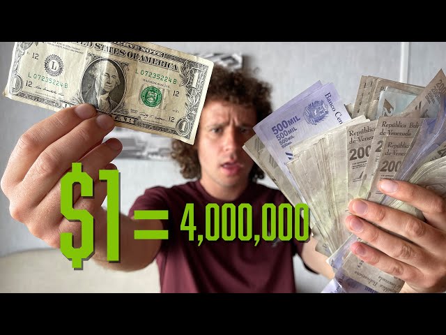 Changing $1 to VENEZOLAN MONEY | Venezuela's complicated economy