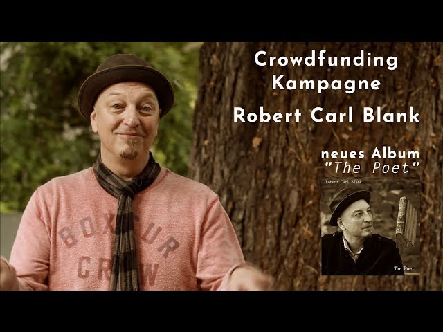 Crowdfunding Kampagne auf Startnext // Robert Carl Blank // Neues Album