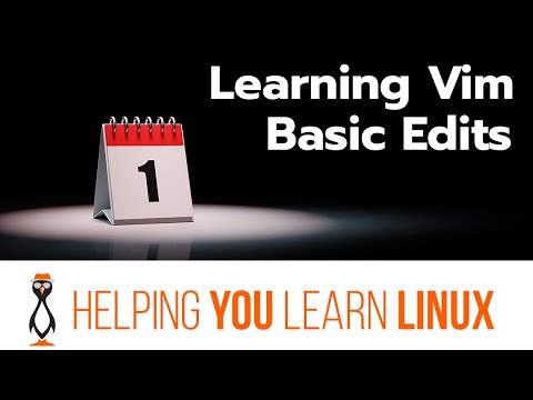 Learning VIM the text editor in 7 videos