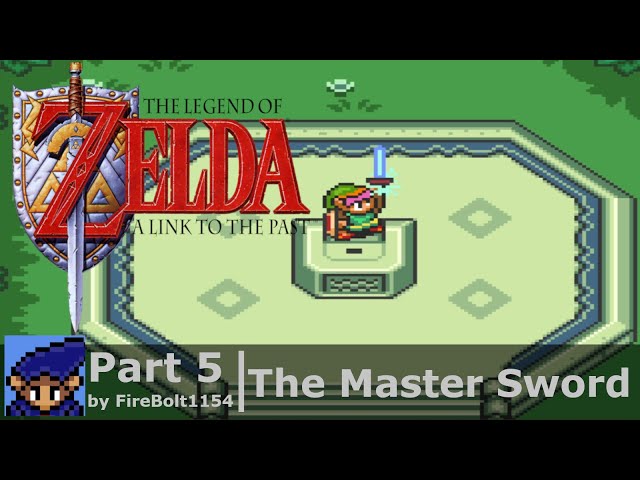 The Master Sword | The Legend of Zelda: A Link to the Past | Part 5 | Let's Play on SNES