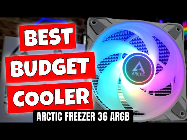 AMAZING Arctic Freezer 36 ARGB CPU Cooler Unboxed & Tested