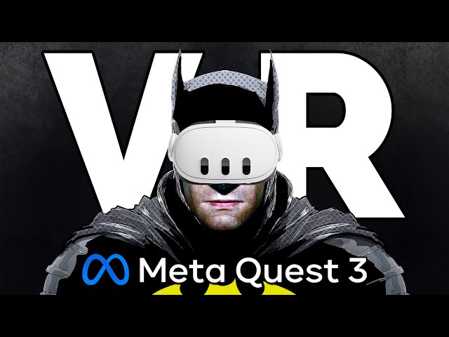 BRAND NEW Batman VR Game is Coming To Quest 3!