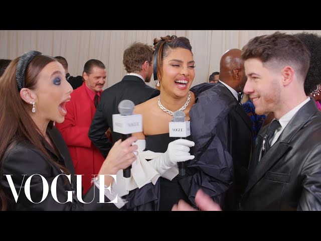 Priyanka Chopra Jonas & Nick Jonas Fell in Love at the Met | Met Gala 2023 With Emma Chamberlain