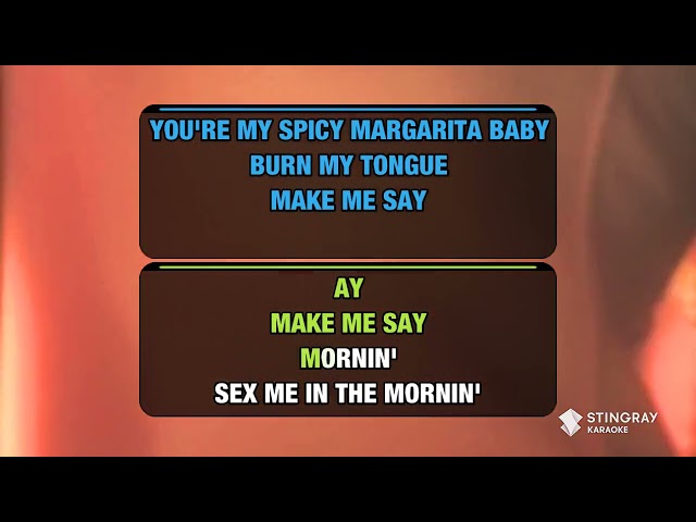 Jason Derulo Feat. Michael Buble - Spicy Margarita [Karaoke Version]