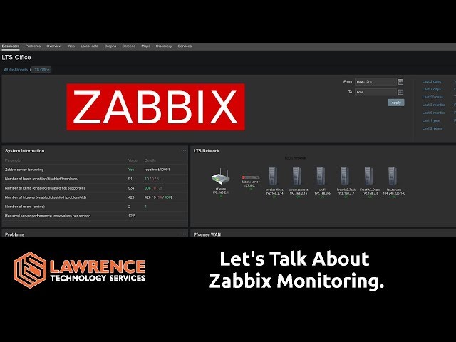 An overview of Zabbix 4.0 and how we are using it.