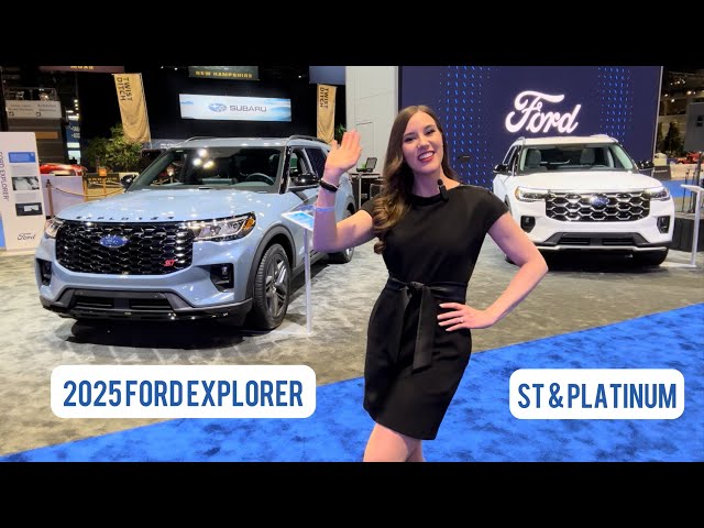 New 2025 FORD EXPLORER ST & Platinum Tour + Easter Eggs! Which Model Is Your Favorite?