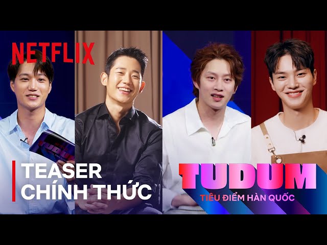 TUDUM: Tiêu điểm Hàn Quốc | Teaser chính thức | Netflix