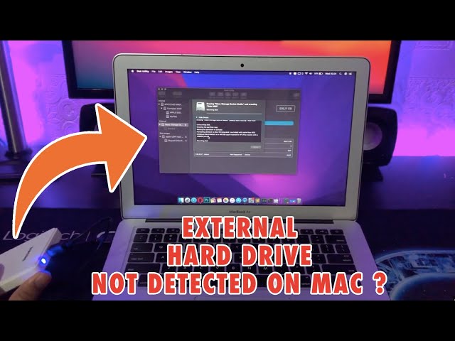 How to Fix External Hard Drive Not Showing Up on Mac?