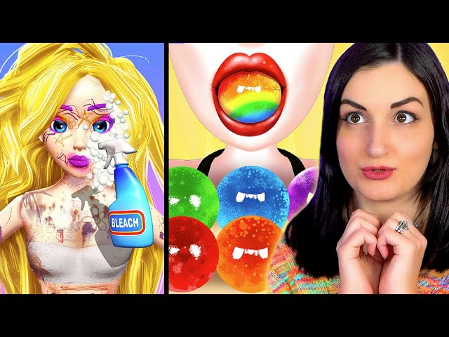 I Tried ODDLY SATISFYING App Games ...but NONE of Them Should Exist