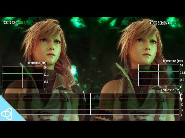 Final Fantasy XIII - Frame Rate Analyis [Xbox 360 vs. Xbox Series X]