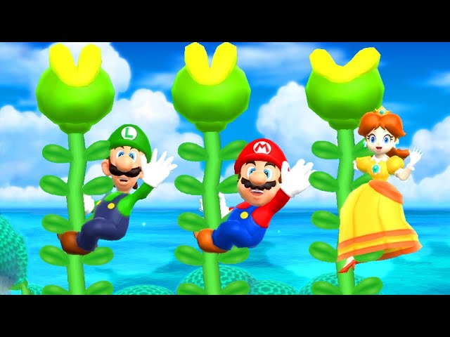 Mario Party 9 - Master CPU - Mario vs Peach vs Luigi vs Daisy