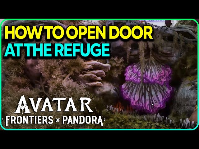 Determine How to Open Door at the Refuge Avatar Frontiers of Pandora