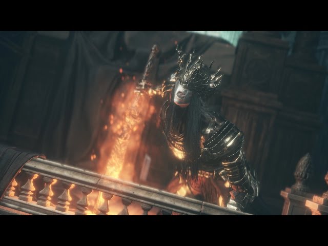 Dark Souls 3: Lothric, Younger Prince and Lorian, Elder Prince Boss Fight (4K 60fps)