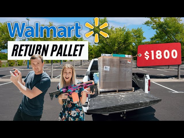 We spent $525 on a pallet of Walmart returns - Unboxing $1800 in MYSTERY items!