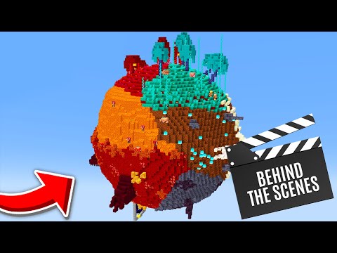 Cookie - Building a Nether Planet in Minecraft Hardcore (Behind The Scenes)