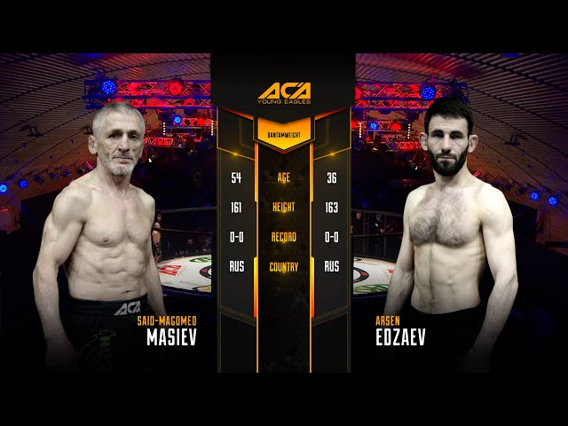 ACAYE 18: Саид-Магомед Масиев vs. Арсен Едзаев | Said-Magomed Masiev vs. Arsen Edzaev