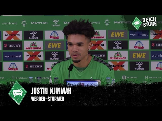 „Das ganze Team hat Bock": Werder Bremens Justin Njinmah über Europa- und Nationalmannschaft-Träume!