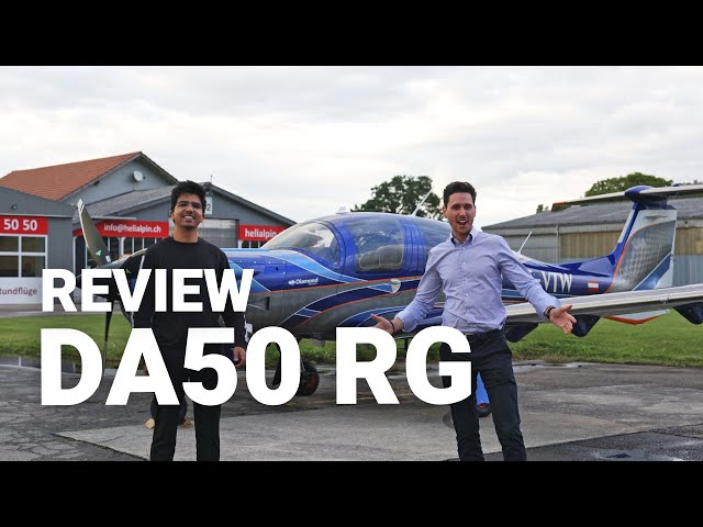 We flew the DA50 RG | First FLIGHT REVIEW with Diamond Aircraft TEST PILOT